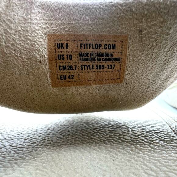 FitFlop Metallic Pink Thong Sandals Women's 10 US - Picture 9 of 9